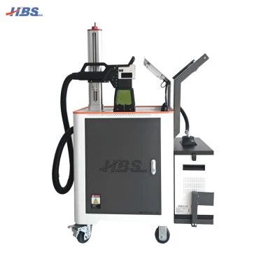 Portable Fiber Laser Marking System med støvsuger