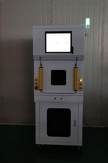 Saftey Optical Grating Auto Door Fiber Laser Marking Machine suppliers