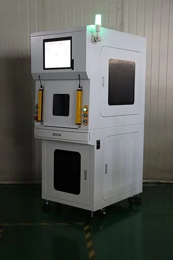 Saftey Optical Grating Auto Door Fiber Laser Marking Machine